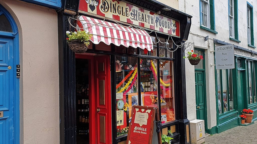 Another of my 10 favorite shops in Dingle is Grá Dingle Health Foods on Main Street.