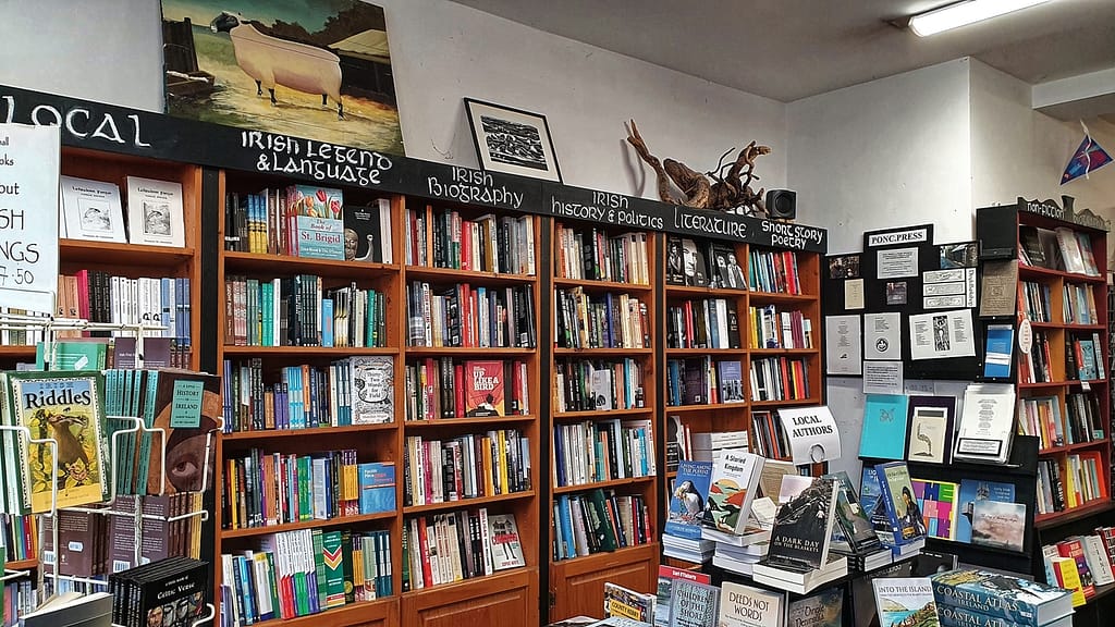 Dingle Bookshop offers books in a wide selection of categories