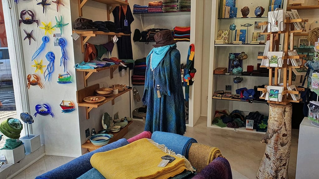 Original Kerry sells woolen blankets, clothing, decorative items and much more
