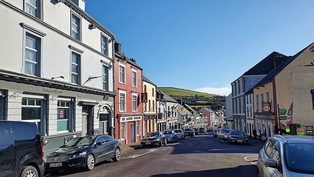 Main Street in Dingle Town