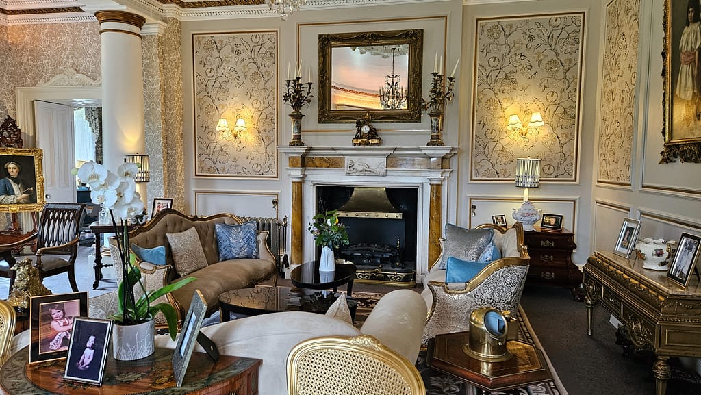 A second living room in Ballyseede Castle