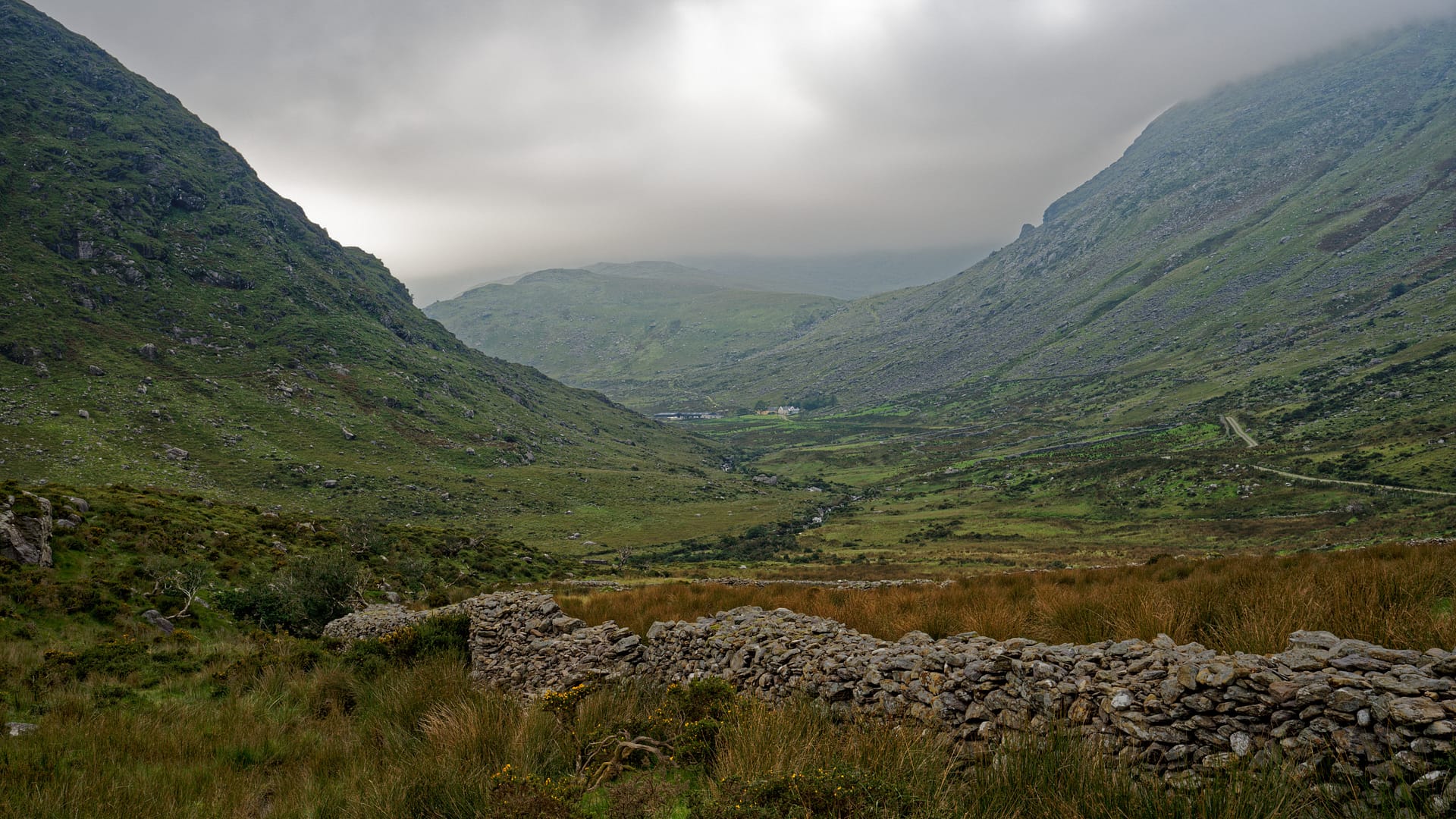 View of the Black Valley past Kissane's Cottage