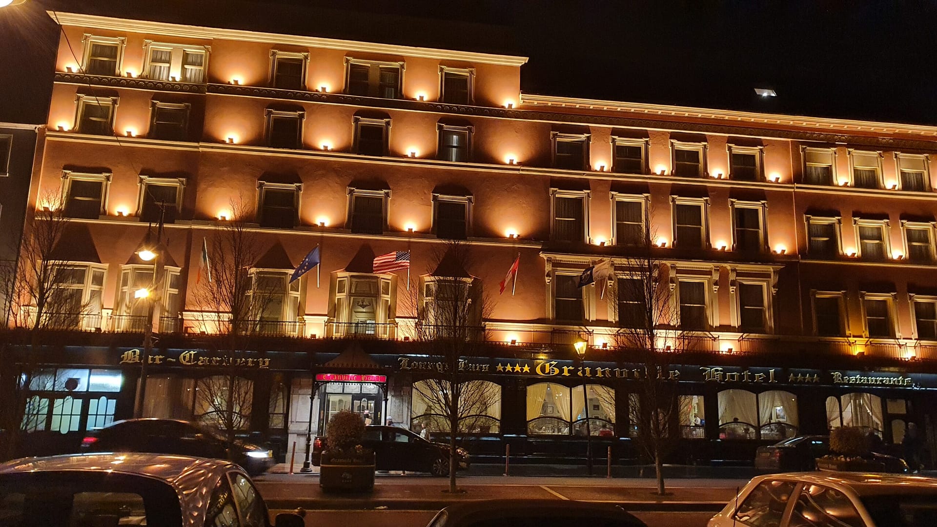 The elegant Granville Hotel in Waterford, Ireland